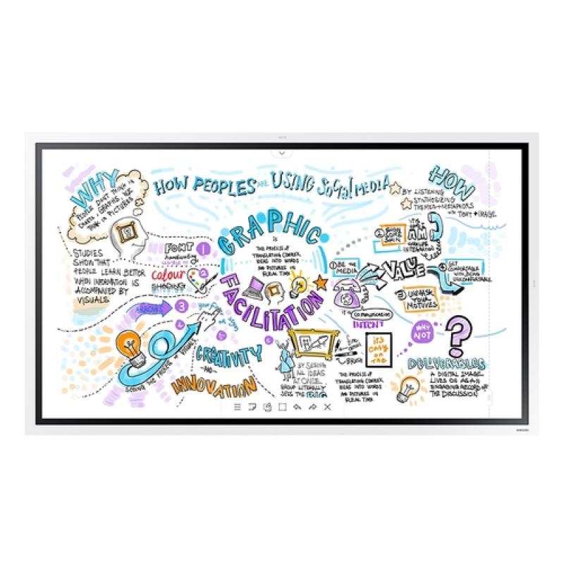 Samsung WM55R-W 139,7 cm (55") LED 4K Ultra HD Pantalla táctil Pantalla plana para señalización digital Blanco - Imagen 12