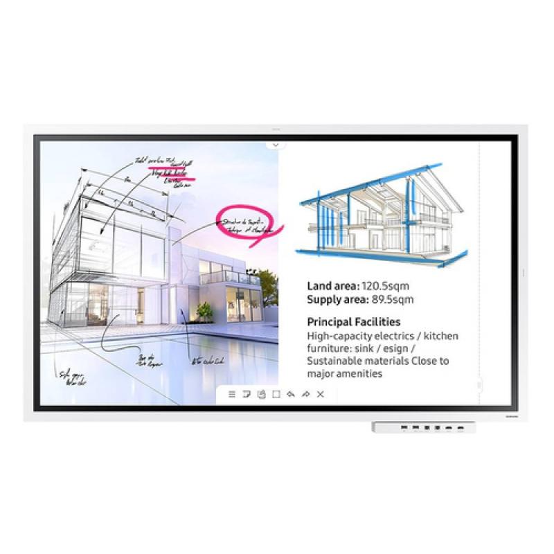 Samsung WM55R-W 139,7 cm (55") LED 4K Ultra HD Pantalla táctil Pantalla plana para señalización digital Blanco - Imagen 13