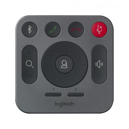 Logitech 993-001940 accesorio para videoconferencia Mando a distancia Gris - Imagen 1
