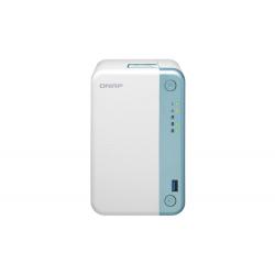 QNAP TS-251D J4005 Ethernet Tower Blanco NAS - Imagen 1