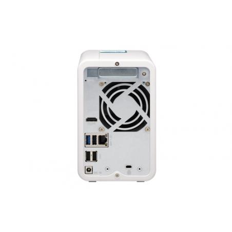 QNAP TS-251D J4005 Ethernet Tower Blanco NAS - Imagen 9