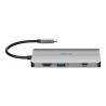 D-Link DUB-M810 base para portátil y replicador de puertos Alámbrico Thunderbolt 3 Plata - Imagen 4