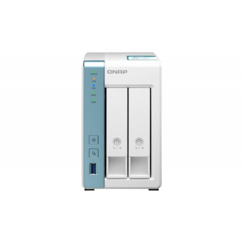 QNAP TS-231K servidor de almacenamiento Alpine AL-214 Ethernet Tower Blanco NAS - Imagen 1
