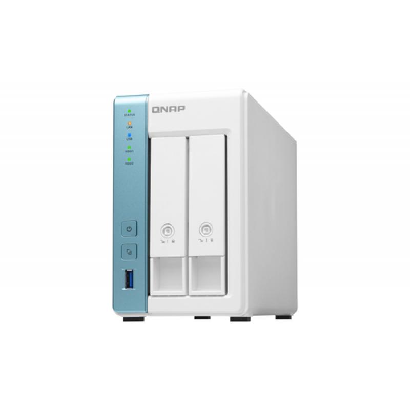 QNAP TS-231K servidor de almacenamiento Alpine AL-214 Ethernet Tower Blanco NAS - Imagen 2