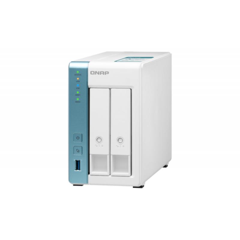 QNAP TS-231K servidor de almacenamiento Alpine AL-214 Ethernet Tower Blanco NAS - Imagen 4