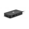 Microsoft USB-C Travel Hub USB 3.2 Gen 2 (3.1 Gen 2) Type-C 10000 Mbit/s Negro - Imagen 1