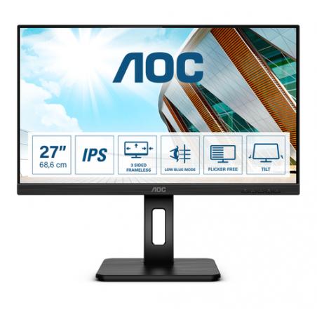 AOC Pro-line 27P2Q LED display 68,6 cm (27") 1920 x 1080 Pixeles Full HD Negro - Imagen 1