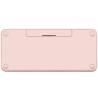 Logitech K380 teclado Bluetooth QZERTY Español Rosa - Imagen 3