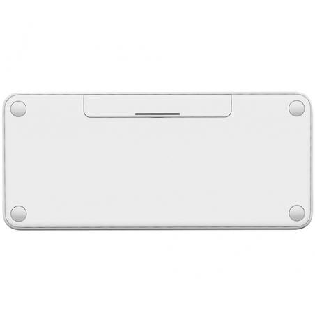 Logitech K380 teclado Bluetooth QWERTZ Español Blanco - Imagen 4