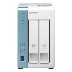 QNAP TS-231P3 AL314 Ethernet Tower Blanco NAS - Imagen 1
