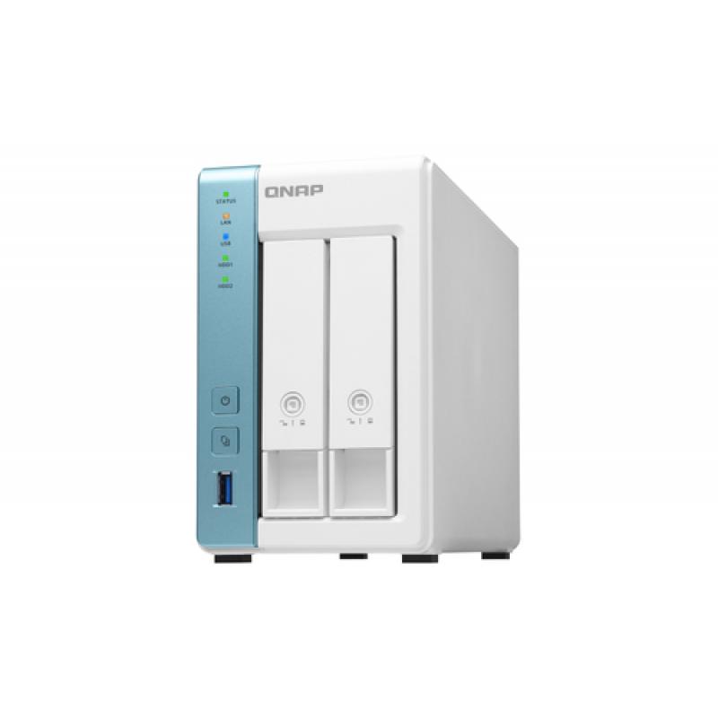 QNAP TS-231P3 AL314 Ethernet Tower Blanco NAS - Imagen 3