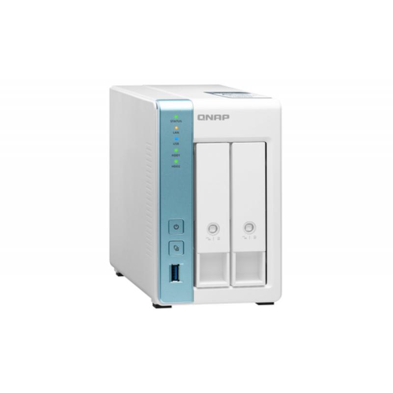 QNAP TS-231P3 AL314 Ethernet Tower Blanco NAS - Imagen 4