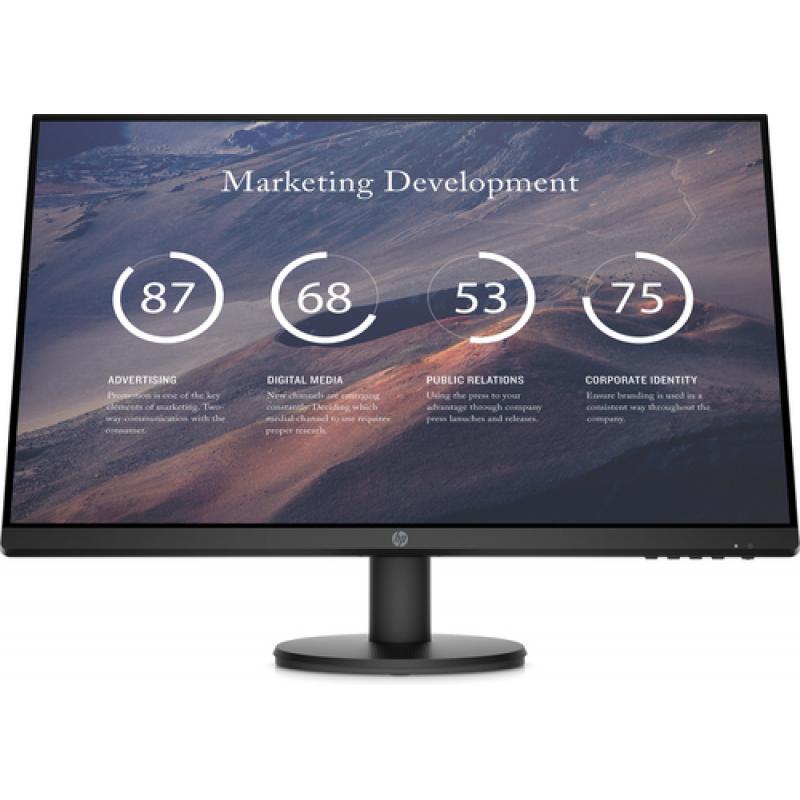 HP P27v G4 Monitor 68,6 cm (27") 1920 x 1080 Pixeles Full HD LCD Negro - Imagen 1