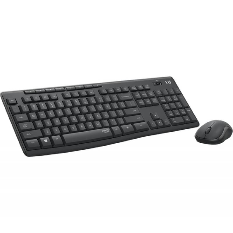 Logitech MK295 Silent Wireless Combo teclado RF inalámbrico Portugués Negro - Imagen 3