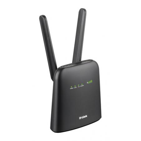 D-Link N300 router inalámbrico Ethernet Banda única (2,4 GHz) 3G 4G Negro - Imagen 1