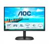 AOC Basic-line 24B2XDA LED display 60,5 cm (23.8") 1920 x 1080 Pixeles Full HD Negro - Imagen 1