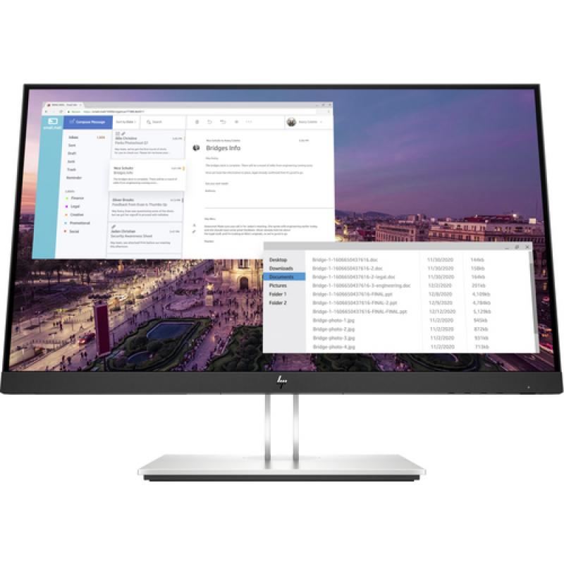HP E-Series E23 G4 58,4 cm (23") 1920 x 1080 Pixeles Full HD LCD Negro, Plata - Imagen 1