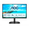 AOC Basic-line 24B2XDAM LED display 60,5 cm (23.8") 1920 x 1080 Pixeles Full HD Negro - Imagen 1