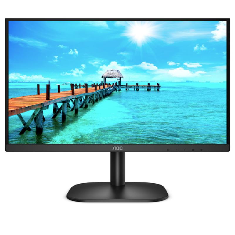 AOC Basic-line 24B2XDAM LED display 60,5 cm (23.8") 1920 x 1080 Pixeles Full HD Negro - Imagen 2