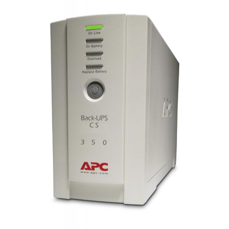 APC Back-UPS En espera (Fuera de línea) o Standby (Offline) 350 VA 210 W 4 salidas AC - Imagen 1