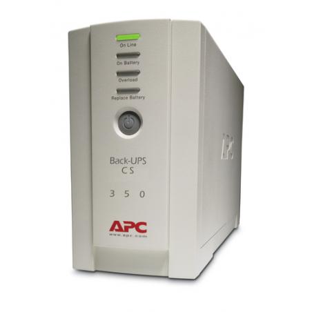 APC Back-UPS En espera (Fuera de línea) o Standby (Offline) 350 VA 210 W 4 salidas AC - Imagen 1