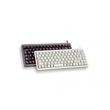 CHERRY Compact keyboard, Combo (USB + PS/2), ES teclado USB + PS/2 QWERTY Negro - Imagen 1