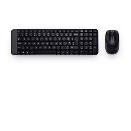 Logitech MK220 teclado RF inalámbrico Español Negro - Imagen 2