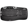 Logitech K350 teclado RF inalámbrico QWERTY Inglés Negro - Imagen 2