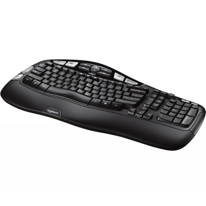 Logitech K350 teclado RF inalámbrico QWERTY Inglés Negro - Imagen 3