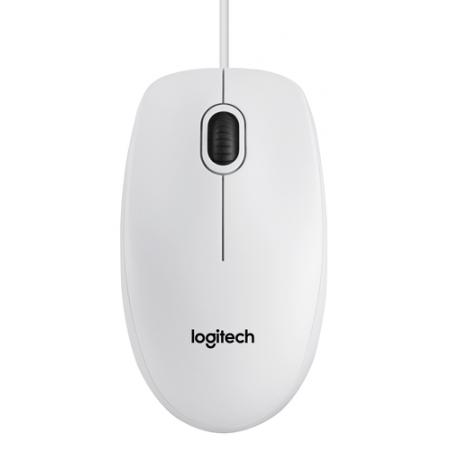Logitech B100 ratón Ambidextro USB tipo A Óptico 800 DPI - Imagen 1