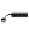 Targus ACH122EUZ hub de interfaz USB 3.2 Gen 1 (3.1 Gen 1) Type-A Negro - Imagen 2
