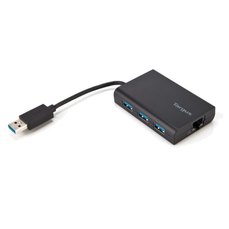 Targus ACH122EUZ hub de interfaz USB 3.2 Gen 1 (3.1 Gen 1) Type-A Negro - Imagen 4