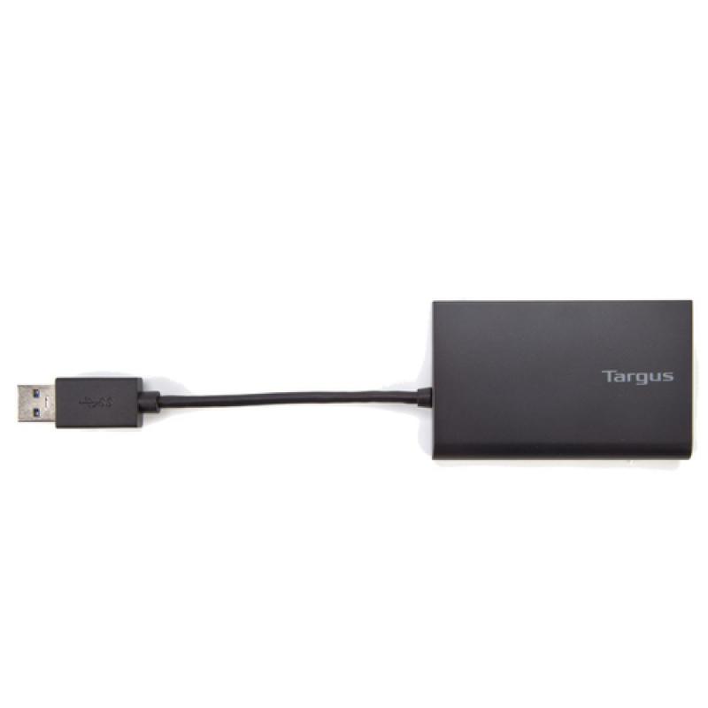 Targus ACH122EUZ hub de interfaz USB 3.2 Gen 1 (3.1 Gen 1) Type-A Negro - Imagen 6
