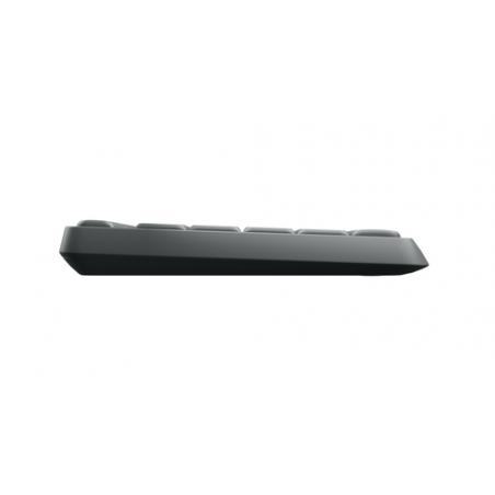 Logitech MK235 teclado RF inalámbrico QWERTZ Suizo Negro - Imagen 2