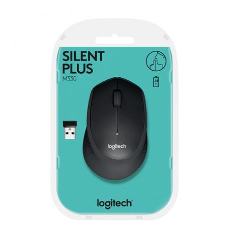 Logitech M330 Silent Plus ratón mano derecha RF inalámbrico Mecánico 1000 DPI - Imagen 11