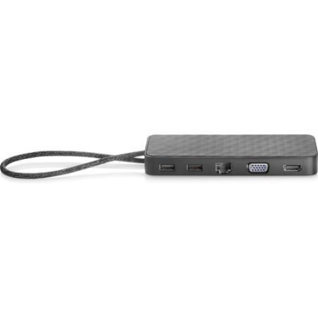 HP USB-C Mini Alámbrico USB 3.2 Gen 1 (3.1 Gen 1) Type-C Negro - Imagen 4