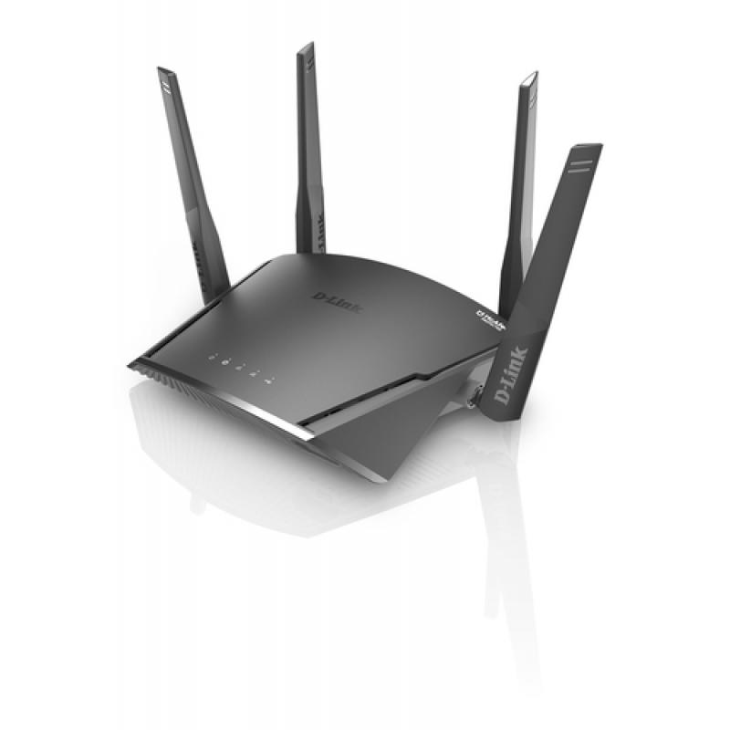 D-Link DIR-1960 router inalámbrico Doble banda (2,4 GHz / 5 GHz) Gigabit Ethernet Negro - Imagen 4