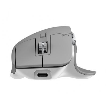Logitech MX Master 3 ratón mano derecha RF inalámbrica + Bluetooth Laser 4000 DPI - Imagen 4