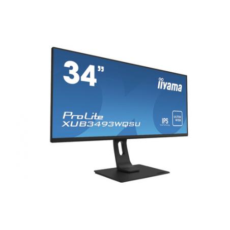 iiyama ProLite XUB3493WQSU-B1 pantalla para PC 86,4 cm (34") 3440 x 1440 Pixeles UltraWide Quad HD LED Negro - Imagen 1