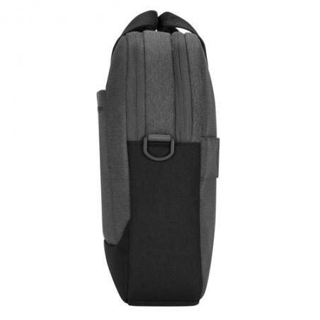 Targus CypressEco maletines para portátil 39,6 cm (15.6") Maletín Negro, Gris - Imagen 6