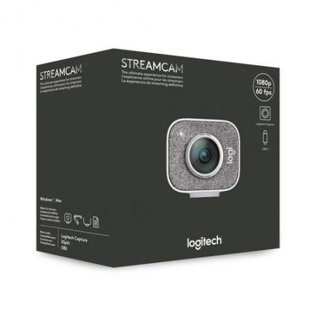 Logitech StreamCam cámara web 1920 x 1080 Pixeles USB 3.2 Gen 1 (3.1 Gen 1) Blanco - Imagen 20