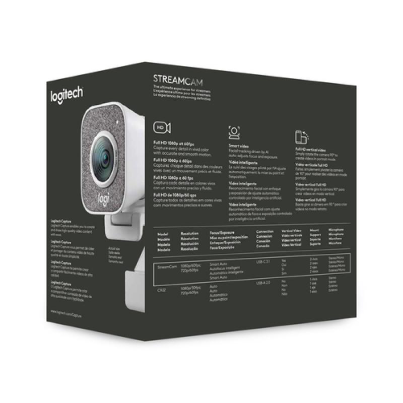 Logitech StreamCam cámara web 1920 x 1080 Pixeles USB 3.2 Gen 1 (3.1 Gen 1) Blanco - Imagen 22