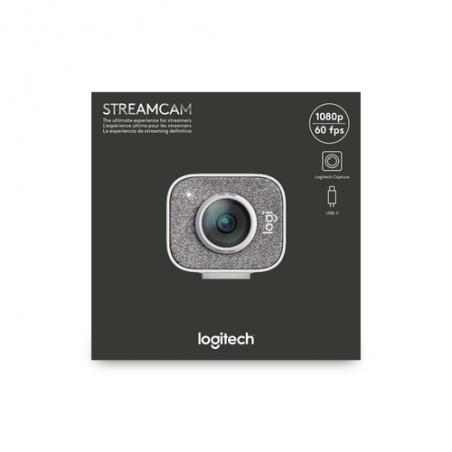 Logitech StreamCam cámara web 1920 x 1080 Pixeles USB 3.2 Gen 1 (3.1 Gen 1) Blanco - Imagen 23