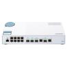 QNAP QSW-M408-2C switch Gestionado L2 10G Ethernet (100/1000/10000) Blanco - Imagen 2