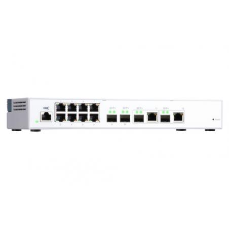 QNAP QSW-M408-2C switch Gestionado L2 10G Ethernet (100/1000/10000) Blanco - Imagen 3