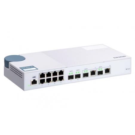 QNAP QSW-M408-2C switch Gestionado L2 10G Ethernet (100/1000/10000) Blanco - Imagen 5