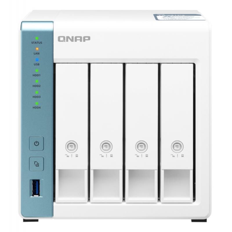 QNAP TS-431P3 AL314 Ethernet Tower Blanco NAS - Imagen 1