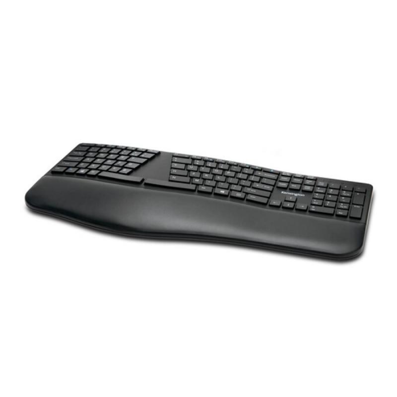 Kensington ProFit Ergo Wrlss teclado RF inalámbrica + USB QWERTY Español Negro - Imagen 3