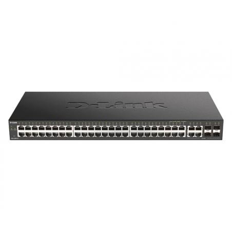 D-Link DGS-2000-52 switch Gestionado L2/L3 Gigabit Ethernet (10/100/1000) 1U Negro - Imagen 1