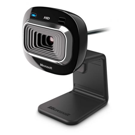 Microsoft LifeCam HD-3000 cámara web 1 MP 1280 x 720 Pixeles USB 2.0 Negro - Imagen 1